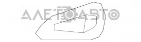 Seal door handle front left front Lexus RX350 RX450h 10-15