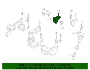 Crankshaft Position Sensor Ford Escape MK3 13-19 1.5T