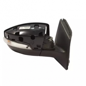 Side mirror right complete Ford Focus mk3 11-14 prerest usa 7 pins, turn signal, gray