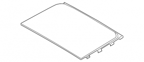 Rear panoramic glass Ford Explorer 20-