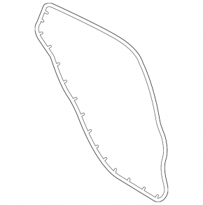 Door Seal Rear Right Ford Escape MK4 20-24