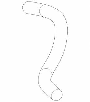 Cooling pipe lower Infiniti QX50 19-
