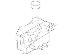 Large Nissan Leaf 11-12 cooling expansion tank without cap