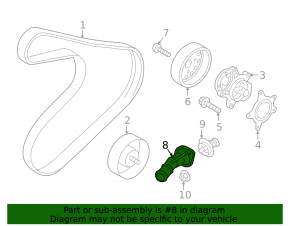 Thermostat housing Hyundai Elantra AD 17-20 1.6T