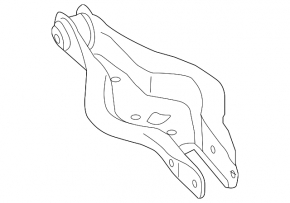 Lower rear left control arm BMW i4 21-25