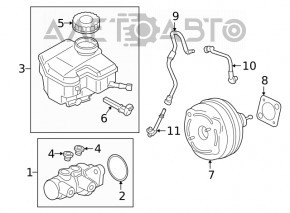Master Brake Cylinder BMW 3 G20 19-