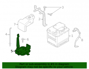 Platform for battery Hyundai Ioniq 17-22 HEV, PHEV