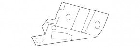 Left wing bracket VW Tiguan 09-17