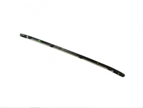 Jeep Compass 17 longitudinal rails - black, with chrome inserts