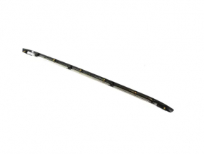 Jeep Compass 17 longitudinal rails - black, with chrome inserts