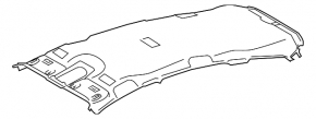 Toyota Prius V 12-16 headliner without sunroof