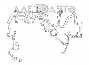 Toyota Camry V55 15-17 2.5 usa engine wiring