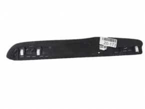 Honda Insight 19-22 leather center console trim, upper left side, black