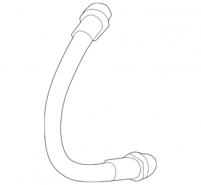 Brake hose rear left Chevrolet Trax 15-22 FWD