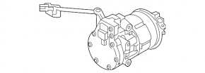 Hyundai Ioniq 17-19 Air Conditioning Compressor