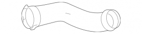 Upper intercooler pipe Mercedes W166 ML 12-15 for 2.1d, 3.0d engine