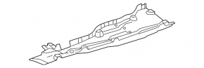 Right underbody protection Mercedes W166 ML/GLE 12-19 off road pkg