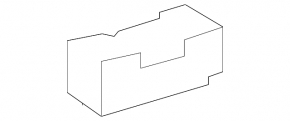 Rear left jack Mercedes GLS-class X166 13-19