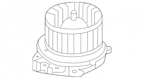 Motor heater fan Mercedes GLS-class X166 13-19