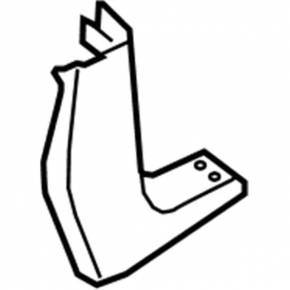 Front pillar trim right lower Ford Transit Connect MK2 13 - beige, for cleaning, scratches