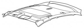 Ford Focus mk3 11-18 5d headliner for sunroof