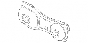 Left lower engine mount for Ford Taurus 09-20