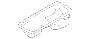 BMW 1 E82 08-13 N52 Oil Pan