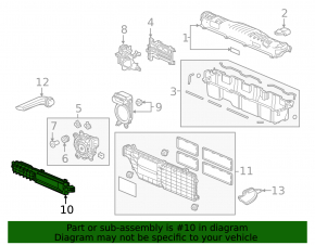Air duct for VVB engine Honda Insight 19-22