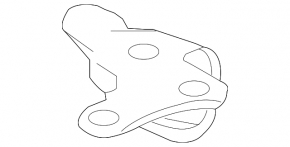 Auxiliary cooling motor bracket VW Passat 20-22 2.0T