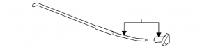 Support bonnet stop Chevrolet Cruze 16-