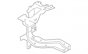 Bracket right headlight BMW 7 G11 G12 16-22