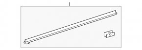 Inner front left glass seal for Toyota Camry v55 15-17 USA