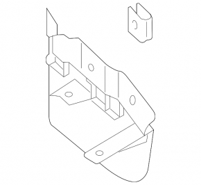 Left rear mudguard liner for Audi Q3 83A 19-25
