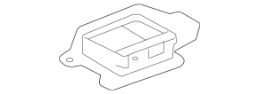 Toyota Camry v40 SRS airbag computer module