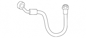 Rear right brake hose for Toyota Rav4 13-18
