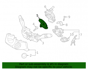 Steering Angle Sensor Kia Sorento 16-20