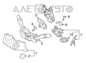 Steering Angle Sensor Kia Sorento 16-20