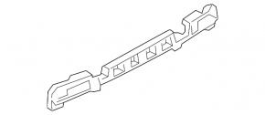 Lincoln MKC 15-19 rear bumper absorber, plastic, lower
