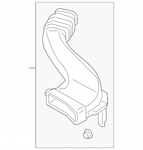 Air duct for Ford C-max MK2 13-18 filter