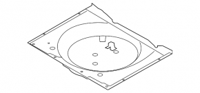 Nissan Rogue Sport 17-22 Trunk Tray