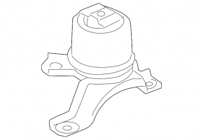 Right engine mount for Land Rover Range Rover Evoque 12-18 2.0