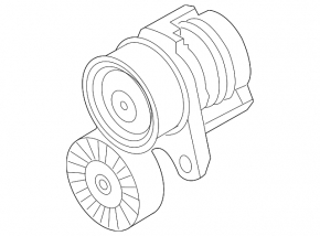 BMW 1 E82 08-13 3.0T N55 Drive Belt Tensioner Pulley