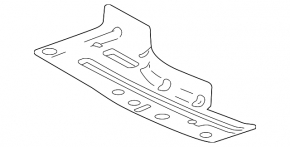 Left protection Chevrolet Cruze 11-16