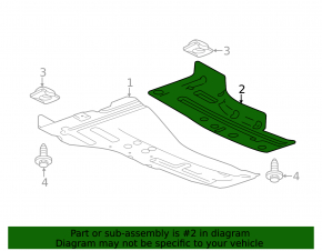 Left protection Chevrolet Cruze 11-16
