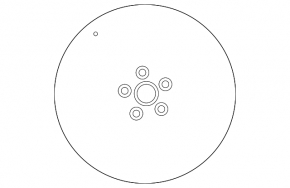 Wheel disk R17 Hyundai Elantra 21-23