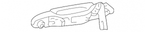 External door handle with mechanism, rear left, Lexus RX300 98-00