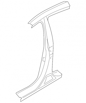 Right center pillar for Kia Optima 11-15