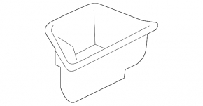 Trunk pocket box right Mitsubishi Outlander Sport ASX 10-23
