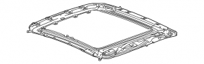 Cadillac CTS 14-19 panoramic sunroof assembly