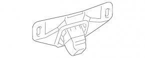Rear view camera for the 2008-2012 Toyota Sequoia